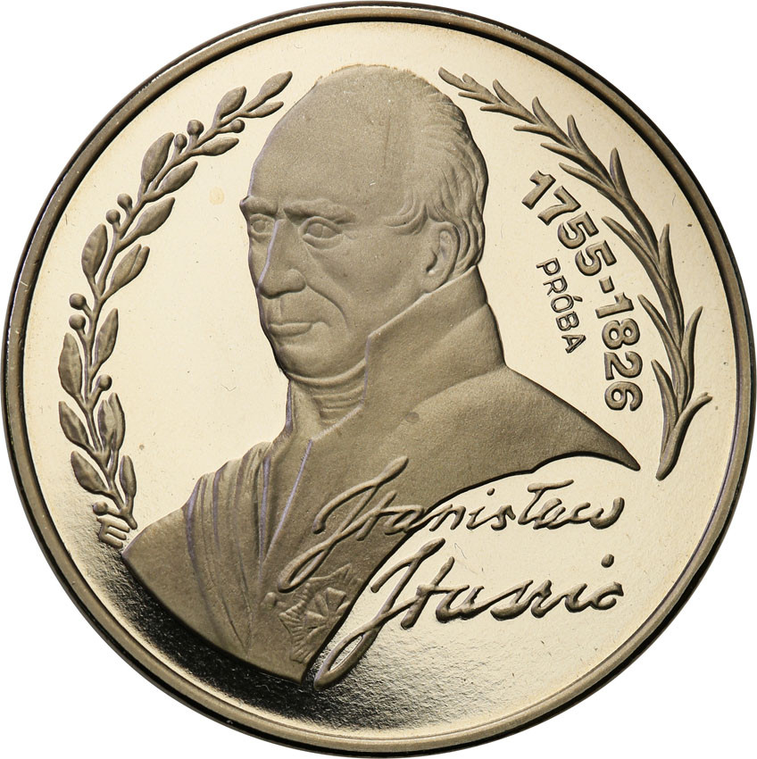 III RP. PRÓBA Nikiel 200 000 złotych 1992 Staszic